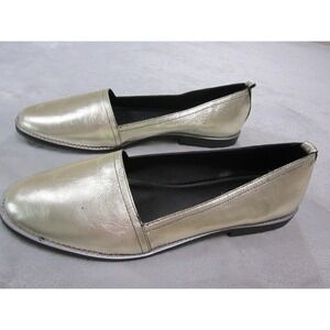 Kenneth Cole Reaction Shoes Womens Size 10M Vin Time Loafers Silver RL06071LE